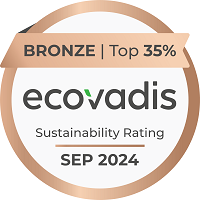 Ecovadis Bronze Medal 35pc 2024